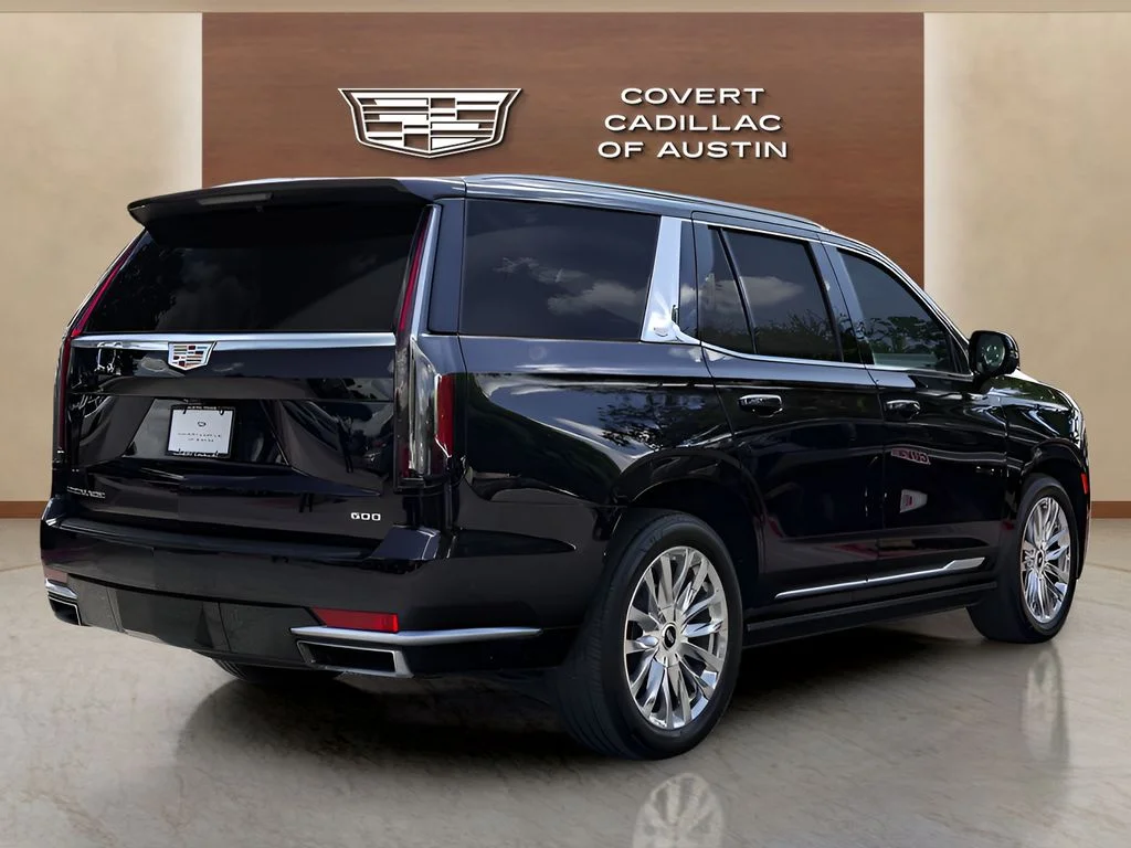 Used 2023 Blue Cadillac Premium Luxury image 4