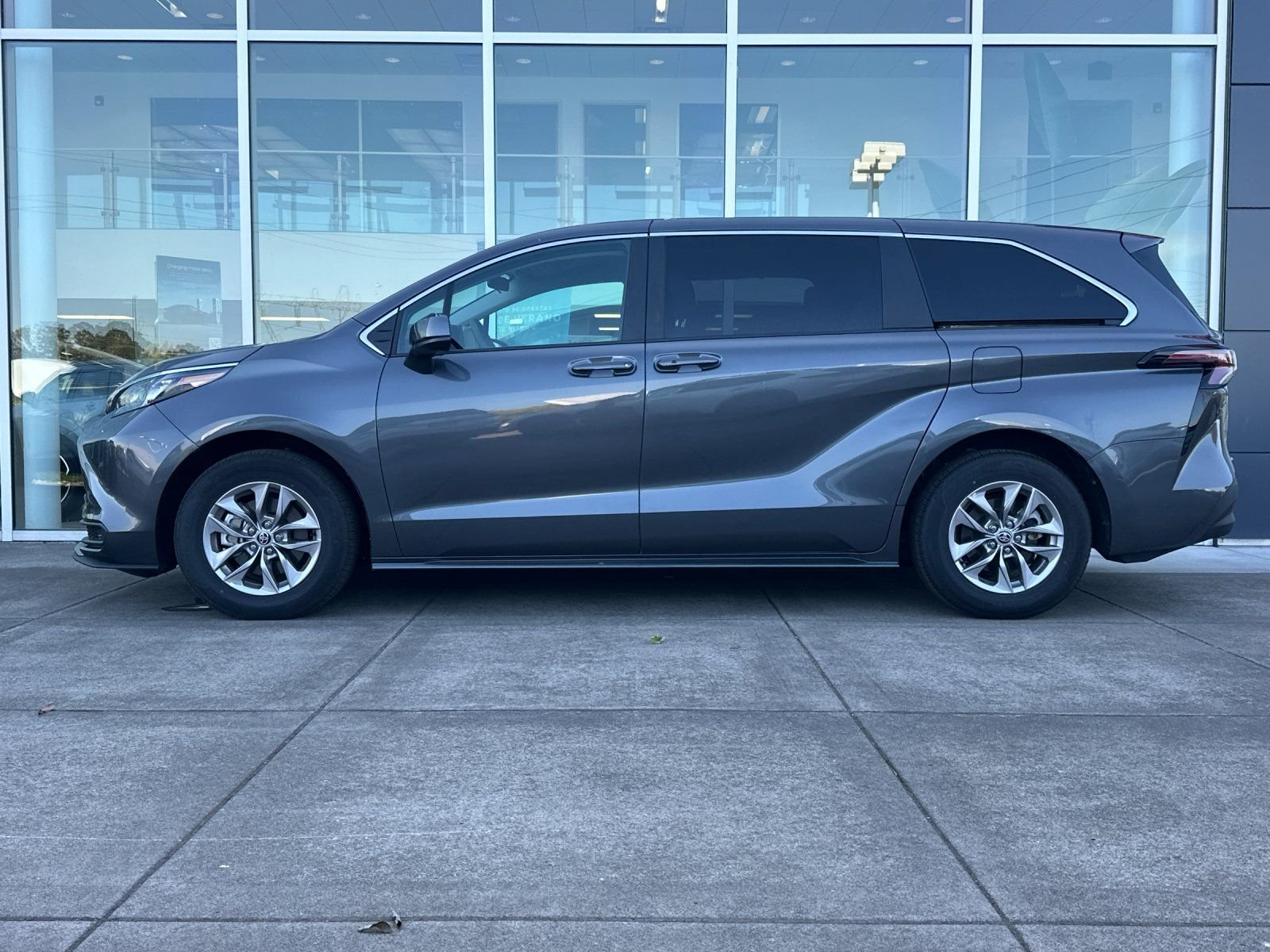 Used 2025 Magnetic Gray Metallic Toyota LE image 6