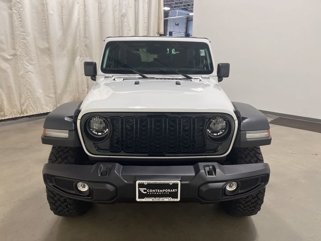 New 2026 Bright White Clear-Coat Exterior Paint Jeep Willys image 14