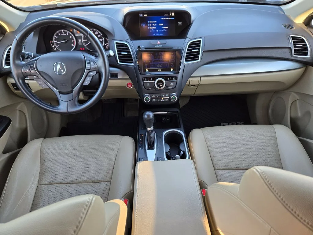 Used 2017 Basque Red Pearl II Acura Technology Package image 13