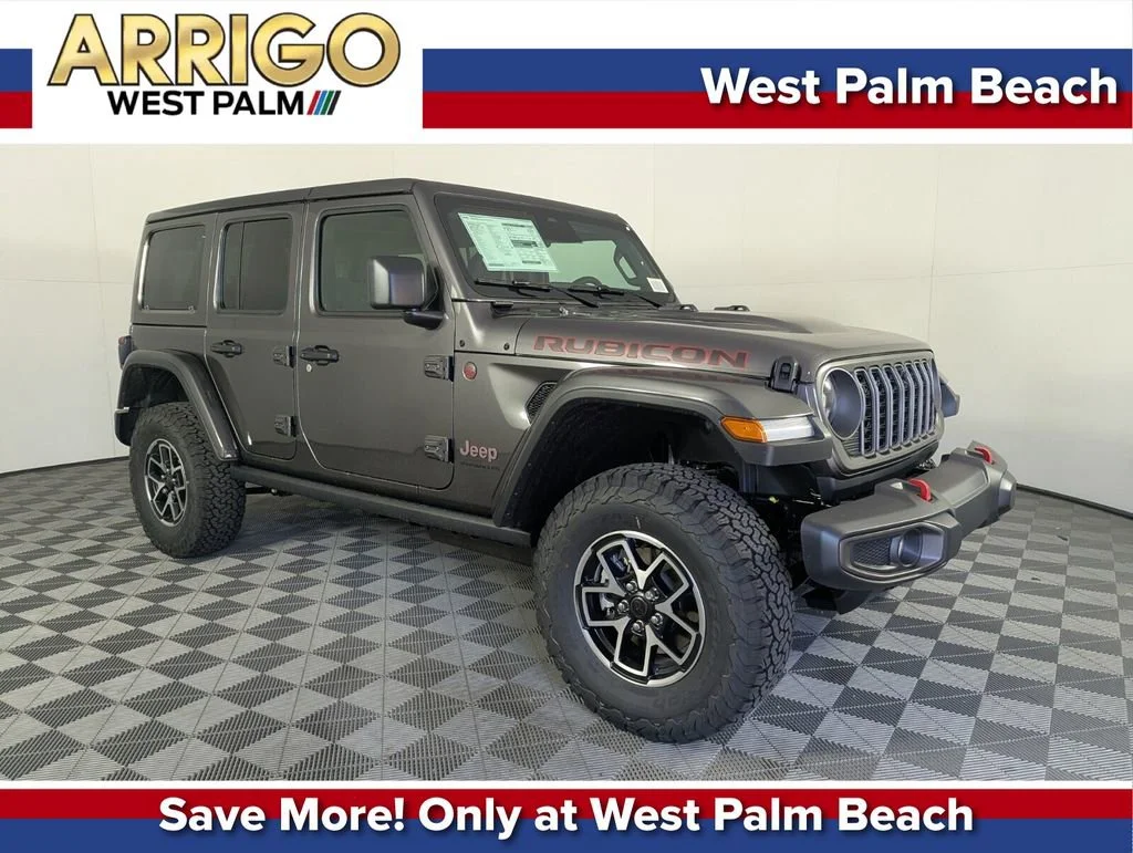 New 2026 Granite Crystal Metallic Clear-Coat Exterior Paint Jeep Rubicon image 1