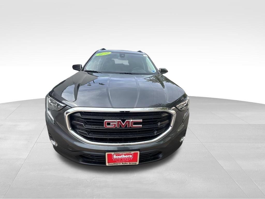 Used 2020 GRAPHITE GRAY METALLIC GMC SLE image 2