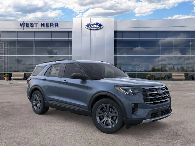 New 2026 Vapor Blue Metallic Ford Active image 1