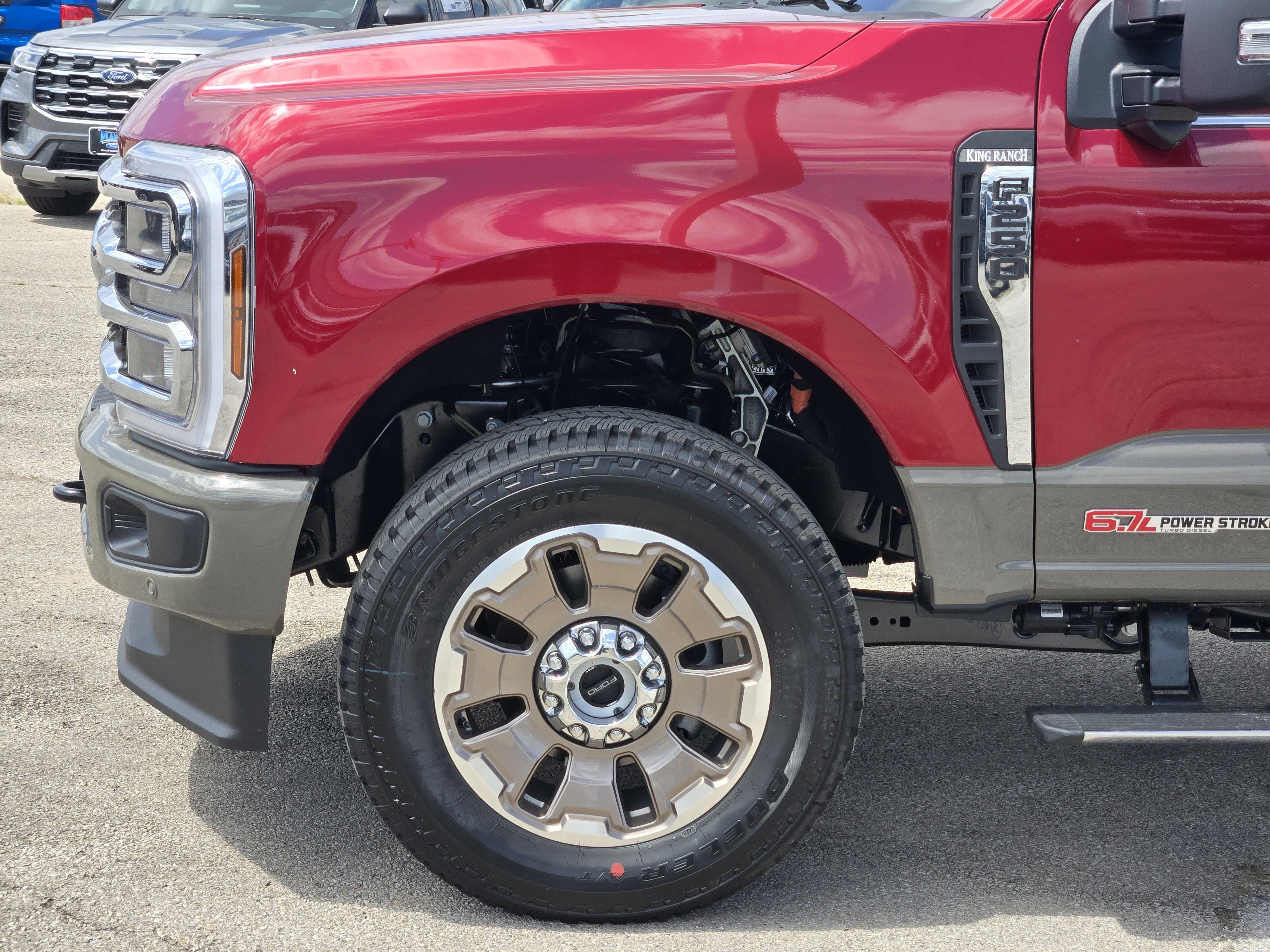 New 2026 Ruby Red Ford F-250 King Ranch image 6