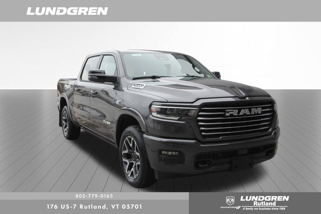 New 2026 Granite Crystal Metallic Clear-Coat Exterior Paint RAM Laramie image 1