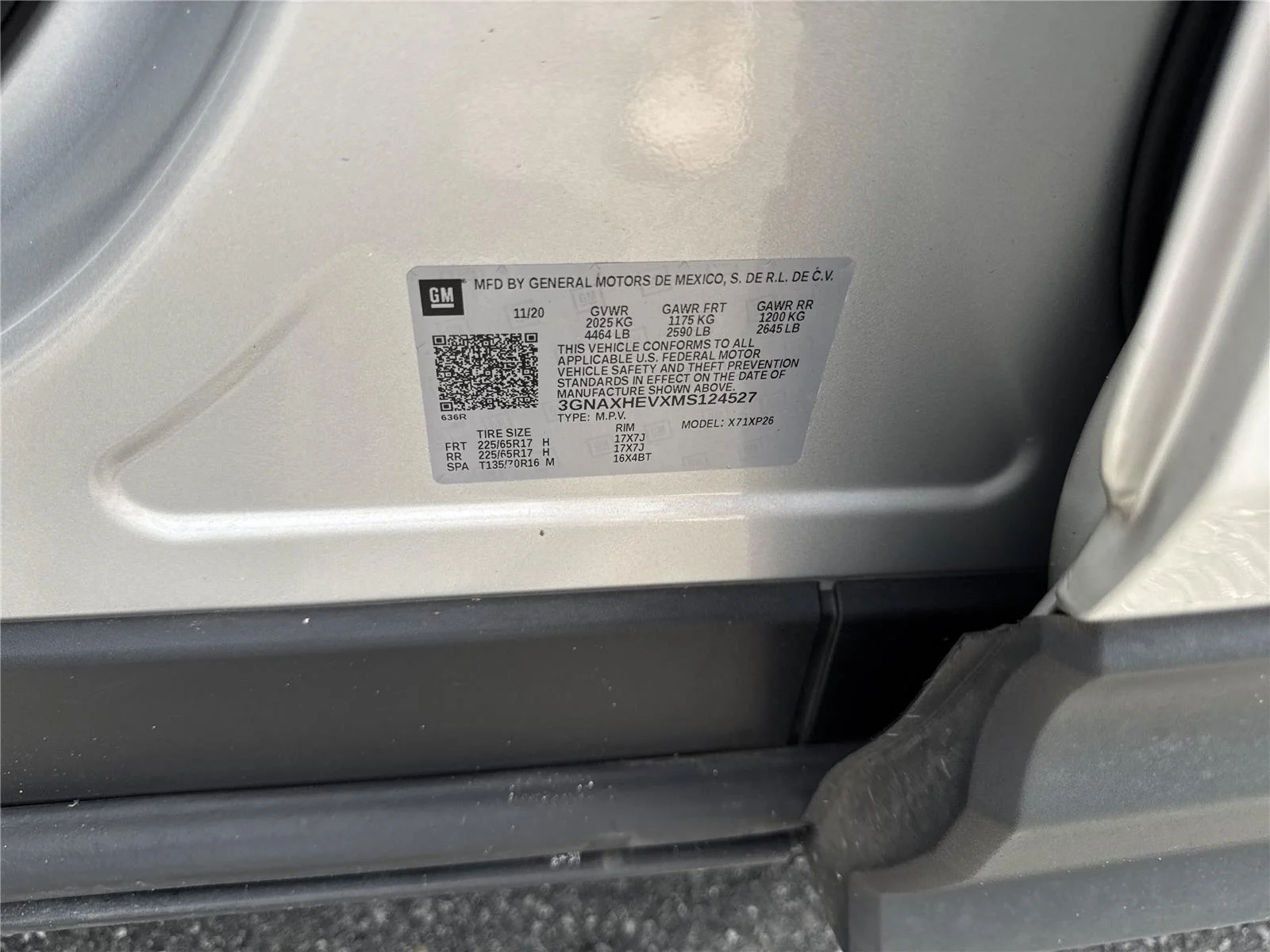Used 2021 SILVER ICE METALLIC Chevrolet LS image 38