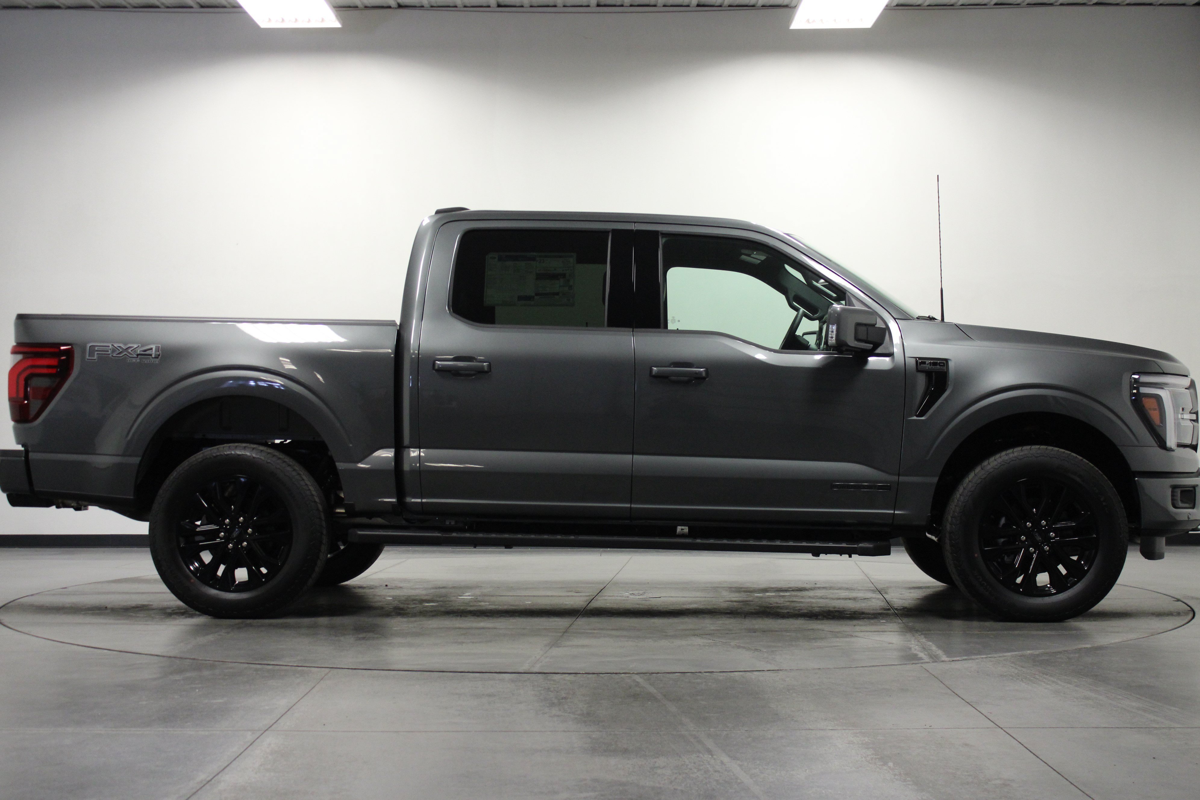 New 2026 Carbonized Gray Metallic Ford LARIAT image 3