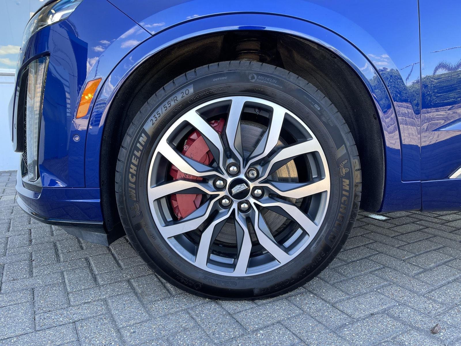 Used 2024 Opulent Blue Metallic Cadillac Sport image 10