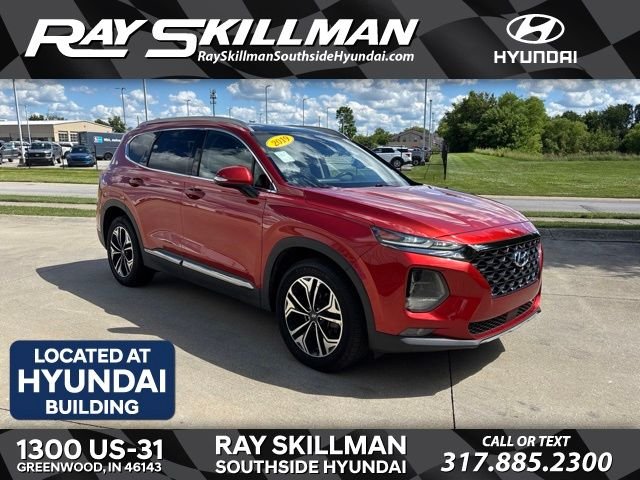 Used 2019 Lava Orange Hyundai Limited image 1