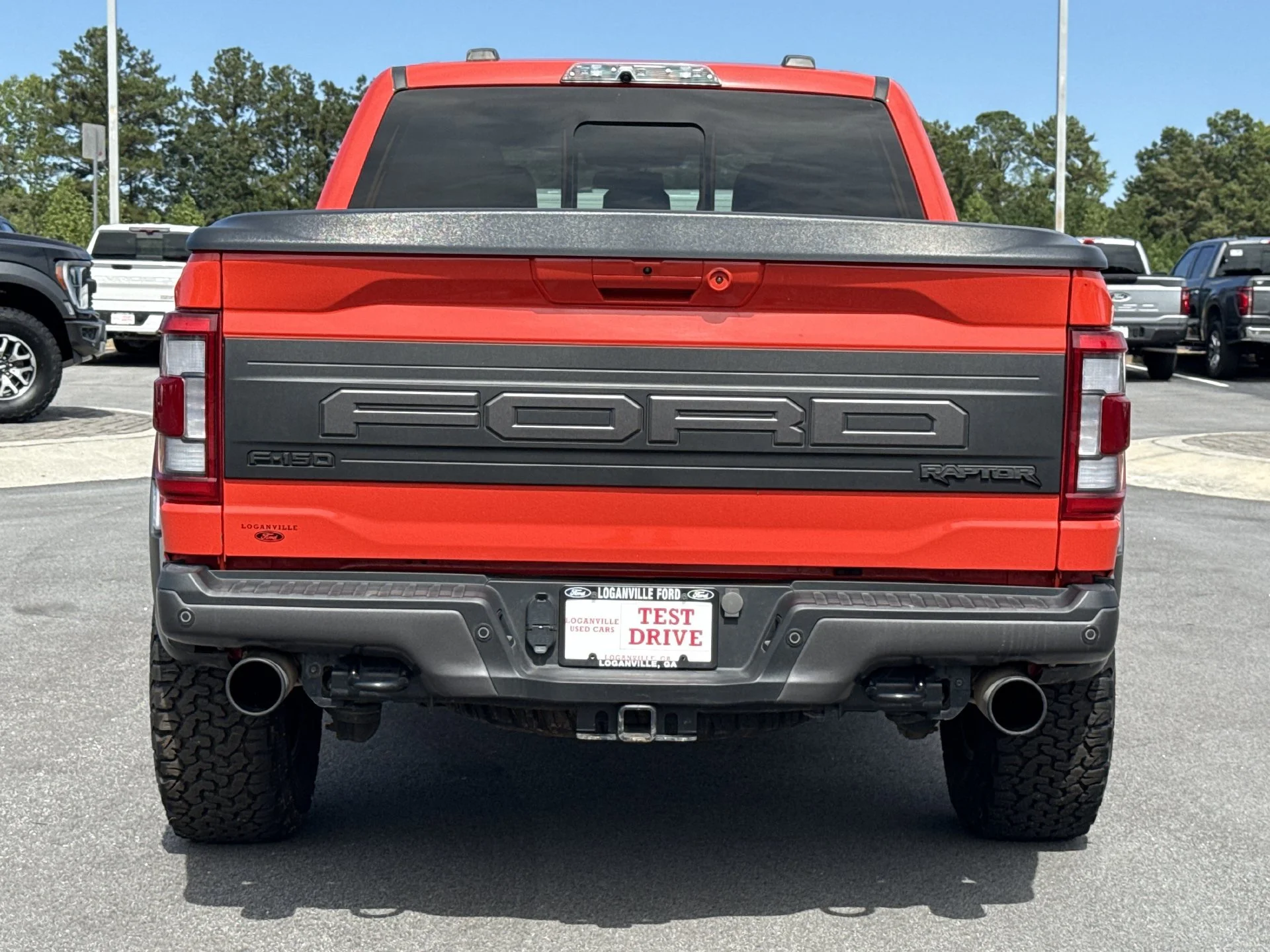 Certified Used 2023 Orange Metallic Ford Raptor image 22