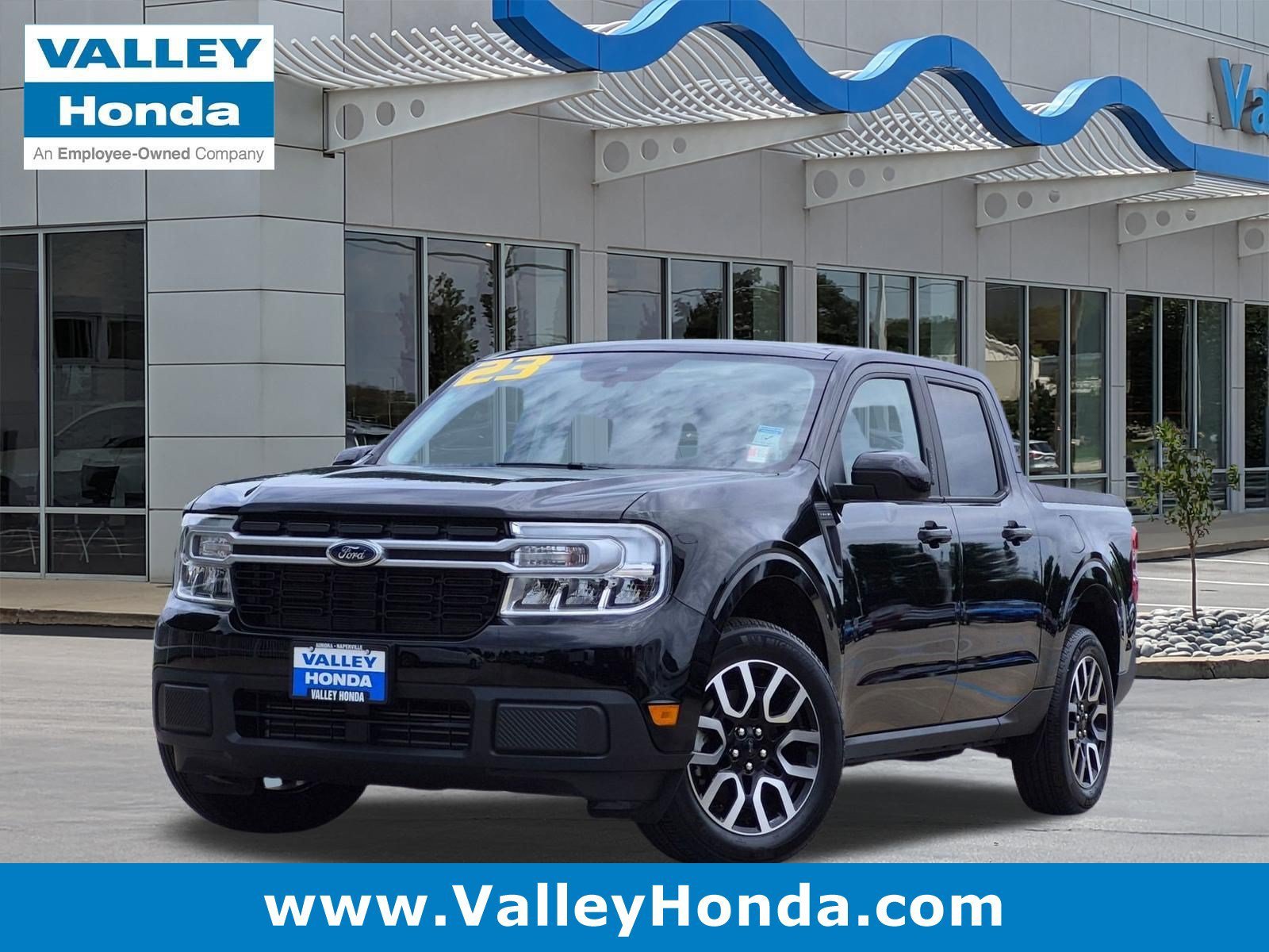 Used 2023 Shadow Black Ford LARIAT image 1