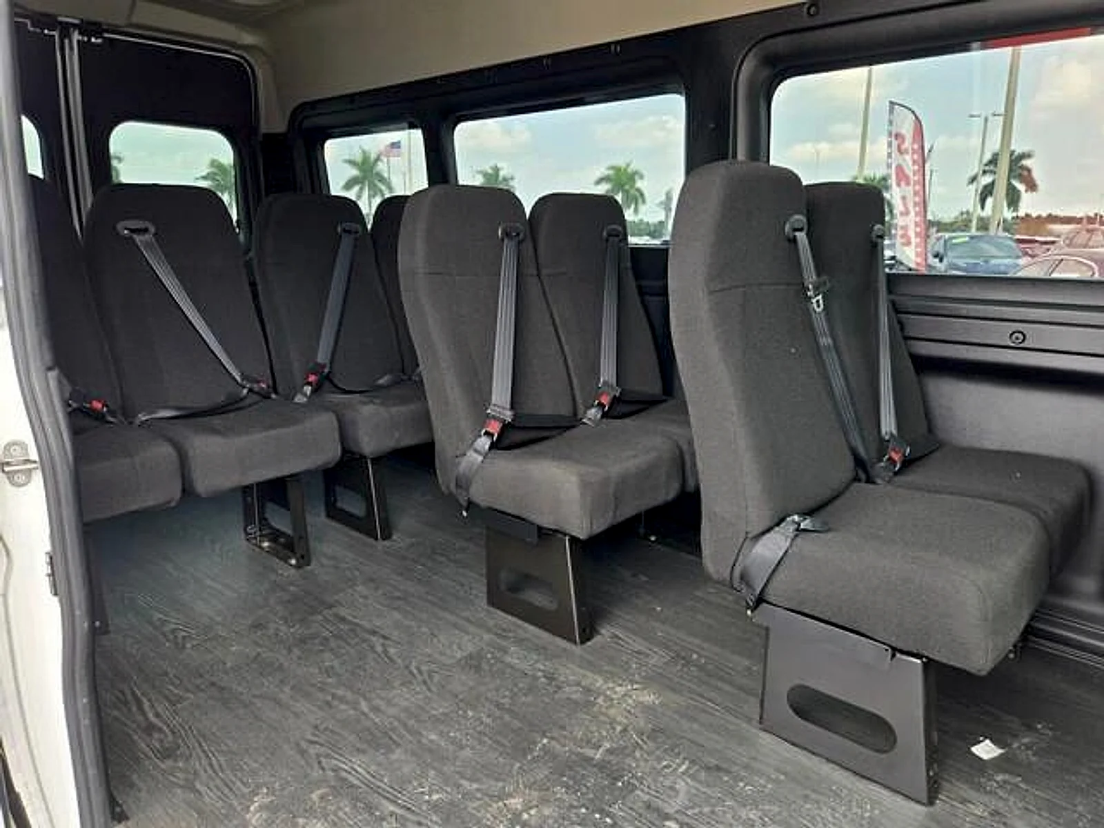 Used 2023 Bright White Clearcoat Ram Window Van High Roof 159" WB EXT image 9
