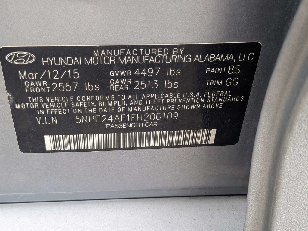 Used 2015 Gray Hyundai SE image 23