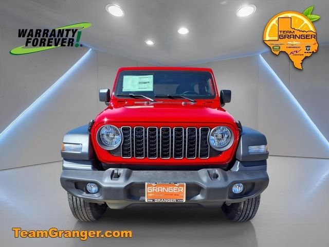 New 2026 Firecracker Red Clear-Coat Exterior Paint Jeep Sport image 7