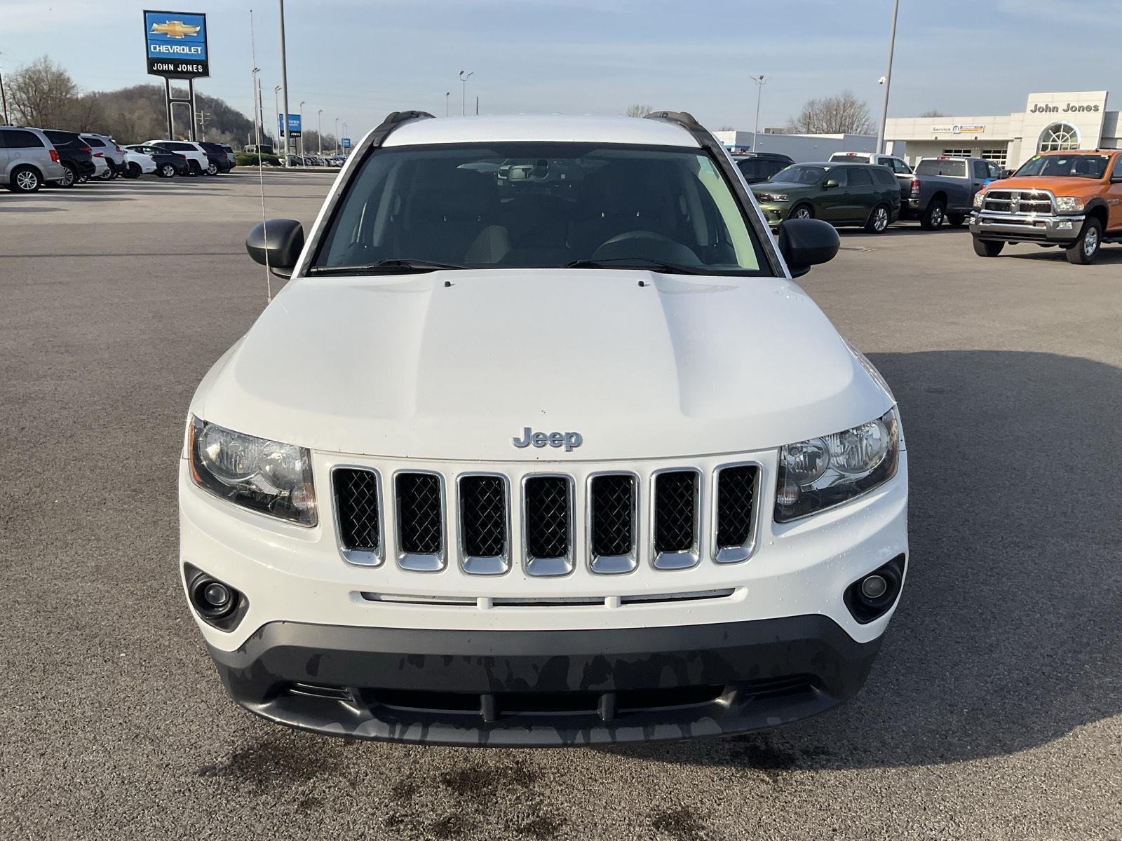 Used 2017 Jeep Compass Sport with VIN 1C4NJCBAXHD131354 for sale in Corydon, IN