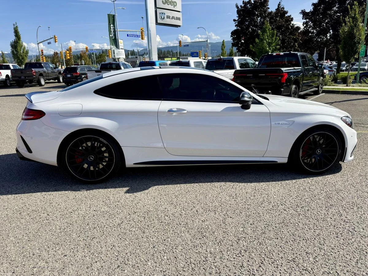 Used 2021 White Mercedes-Benz Amg C 63 S image 9