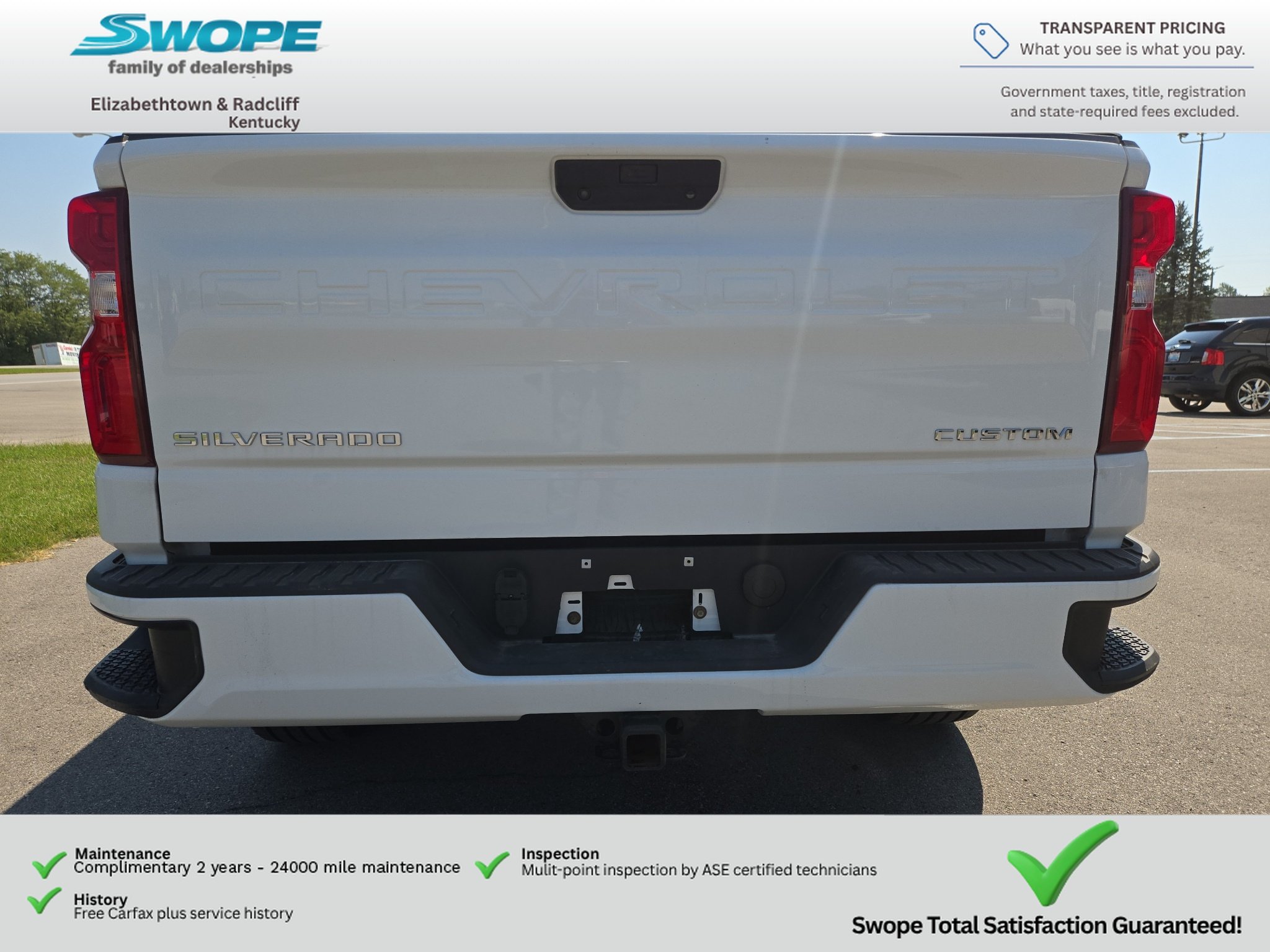 Used 2020 Summit White Chevrolet Custom image 6