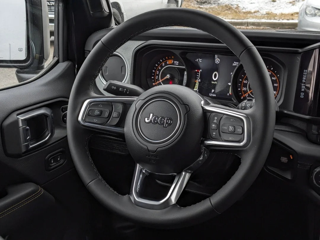 New 2026 Black Jeep Sahara - - 4x4 - Body- Color Top - Safety Group - 3.6L Pentastar V6 - Remote Start & More! image 14