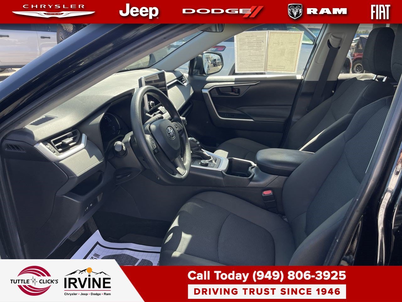 Used 2024 Midnight Black Metallic Toyota Hybrid LE image 18