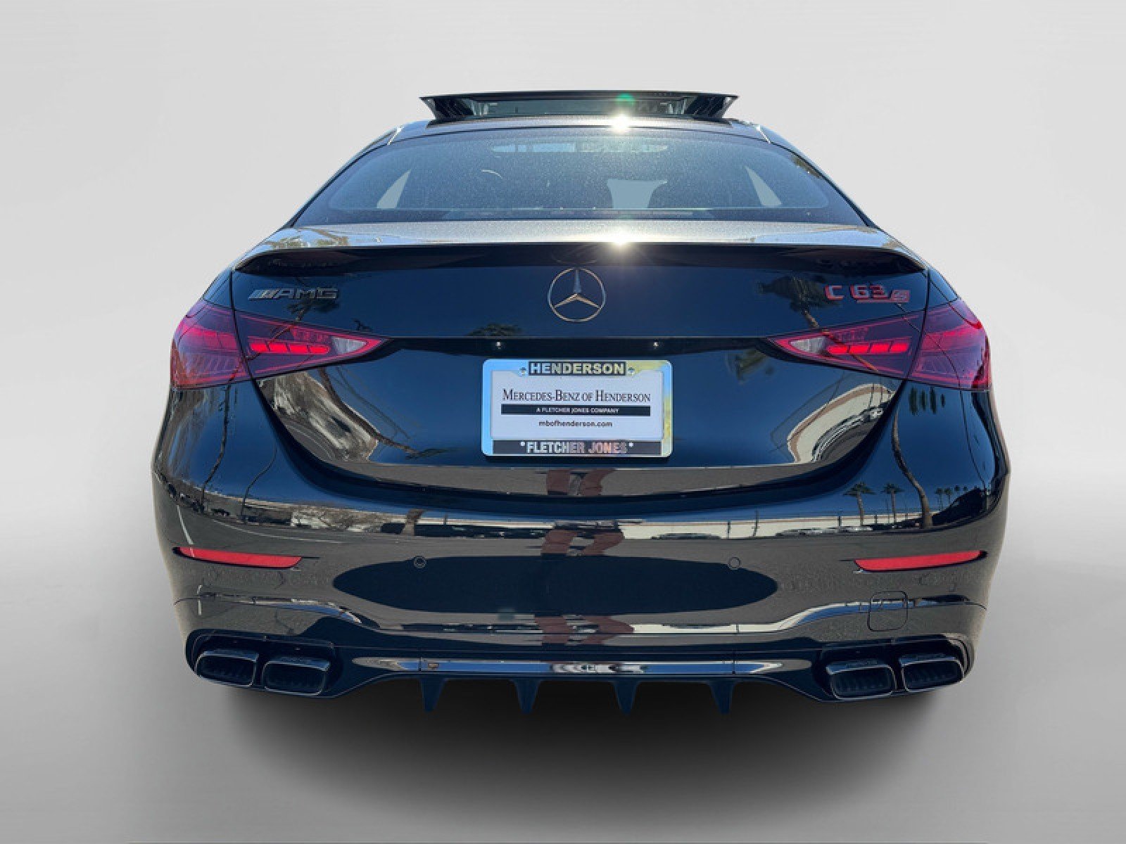 New 2026 Obsidian Black Metallic Mercedes-Benz AMG® C 63 S E Performance Sedan image 2