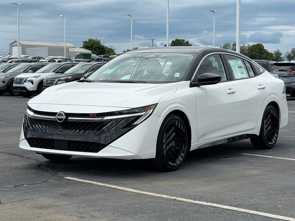 New 2026 Aspen White TriCoat / Super Black Two-tone Nissan SR image 8