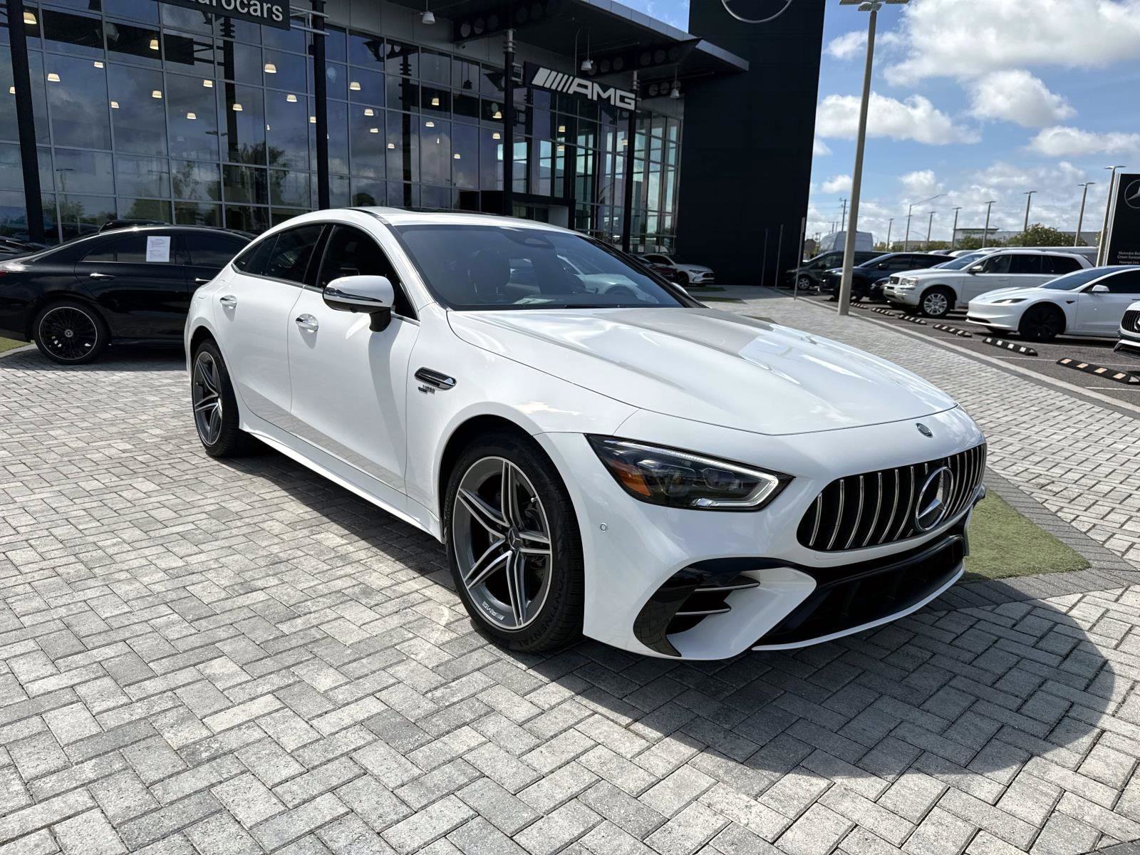 New 2026 Polar White Mercedes-Benz 43 4-Door Coupe image 6