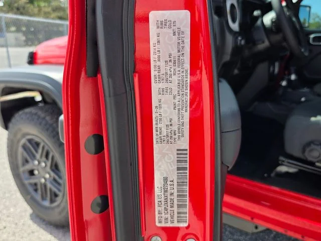 New 2026 Firecracker Red Clear-Coat Exterior Paint Jeep Sport S image 18