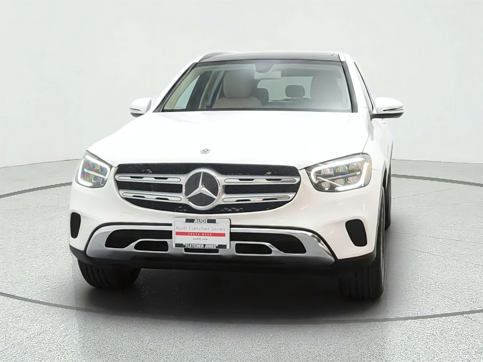 Used 2020 Polar White Mercedes-Benz GLC 300 image 2
