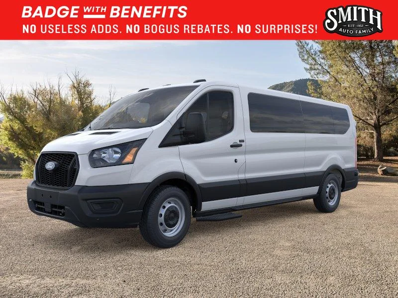 New 2026 Oxford White Ford Passenger Van XL image 1
