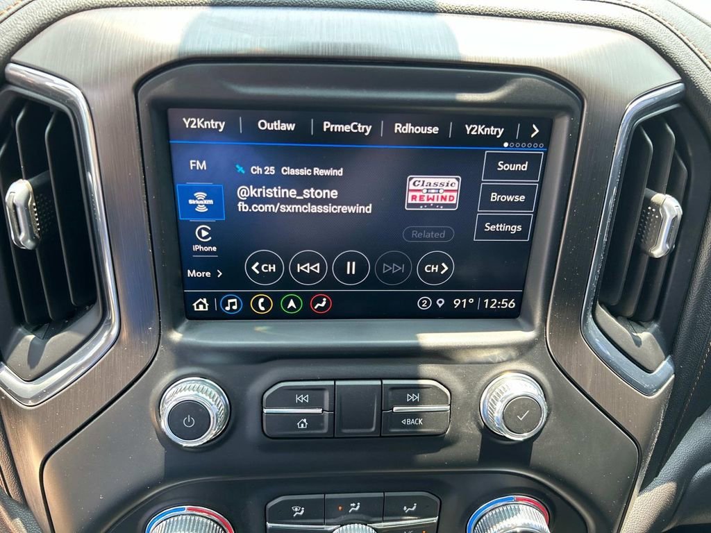 Used 2021 Satin Steel Metallic GMC AT4 image 35