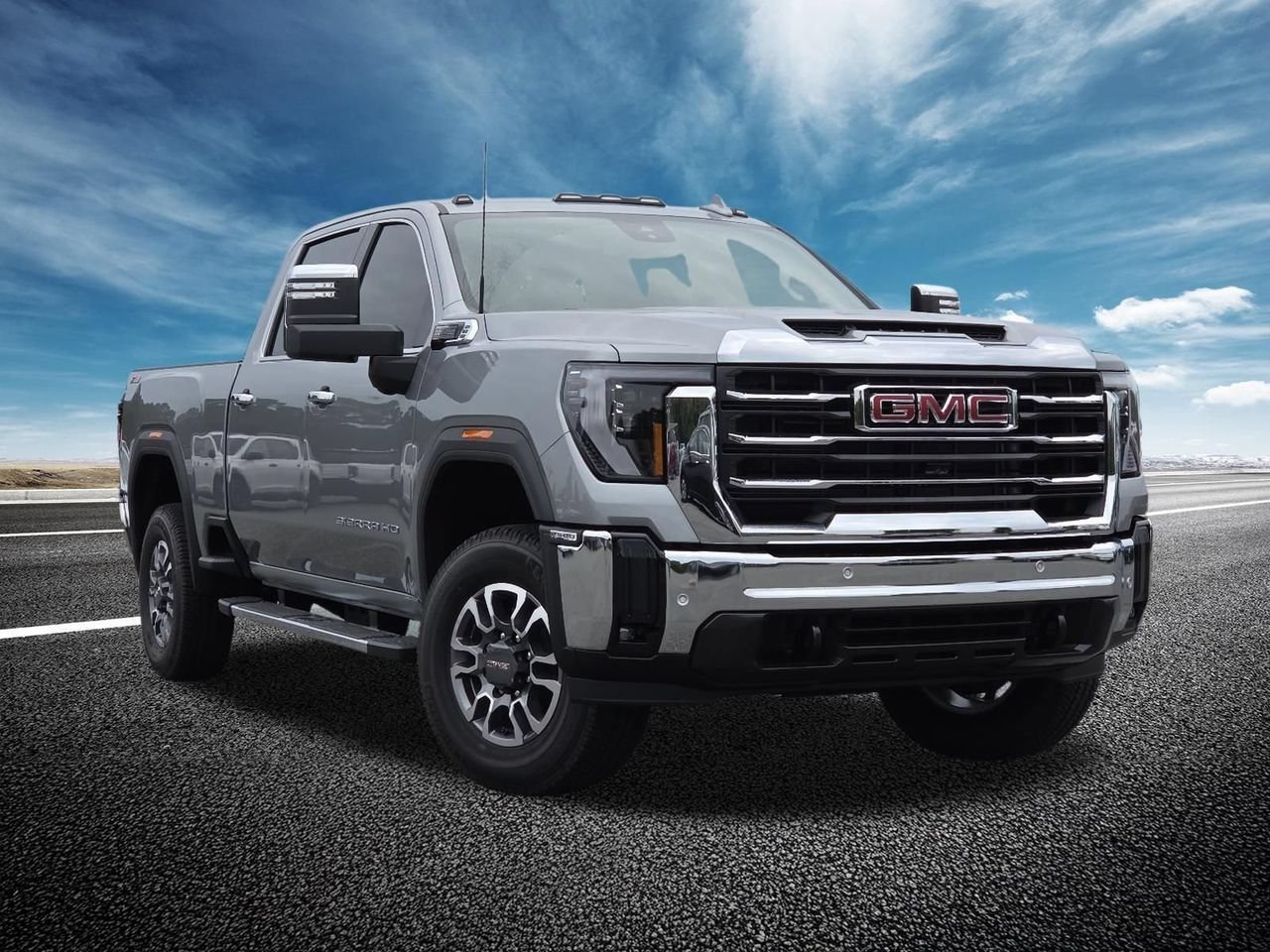 New 2026 Sterling Metallic GMC SLT image 2