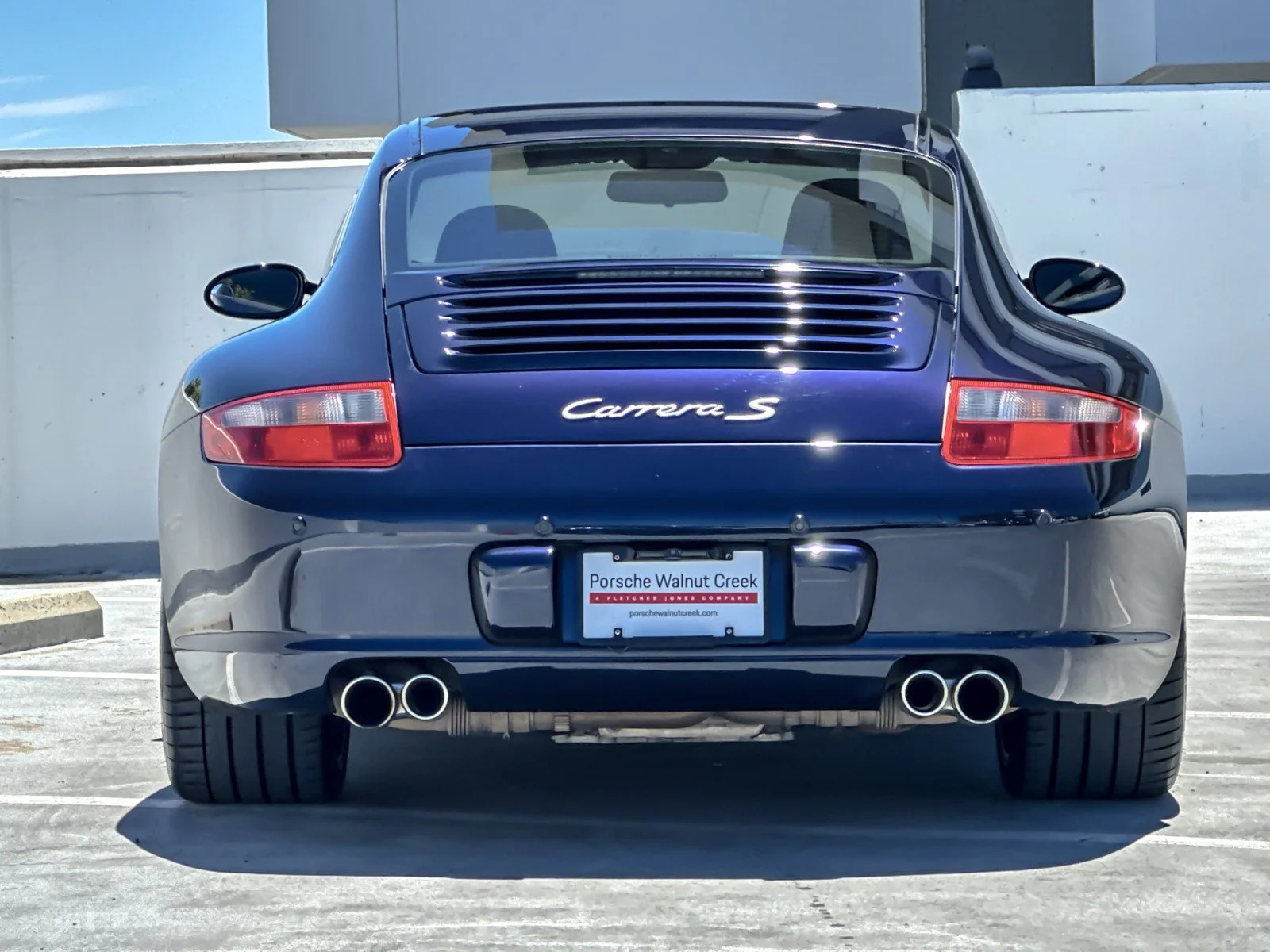 Used 2008 Midnight Blue Metallic Porsche Carrera S image 7