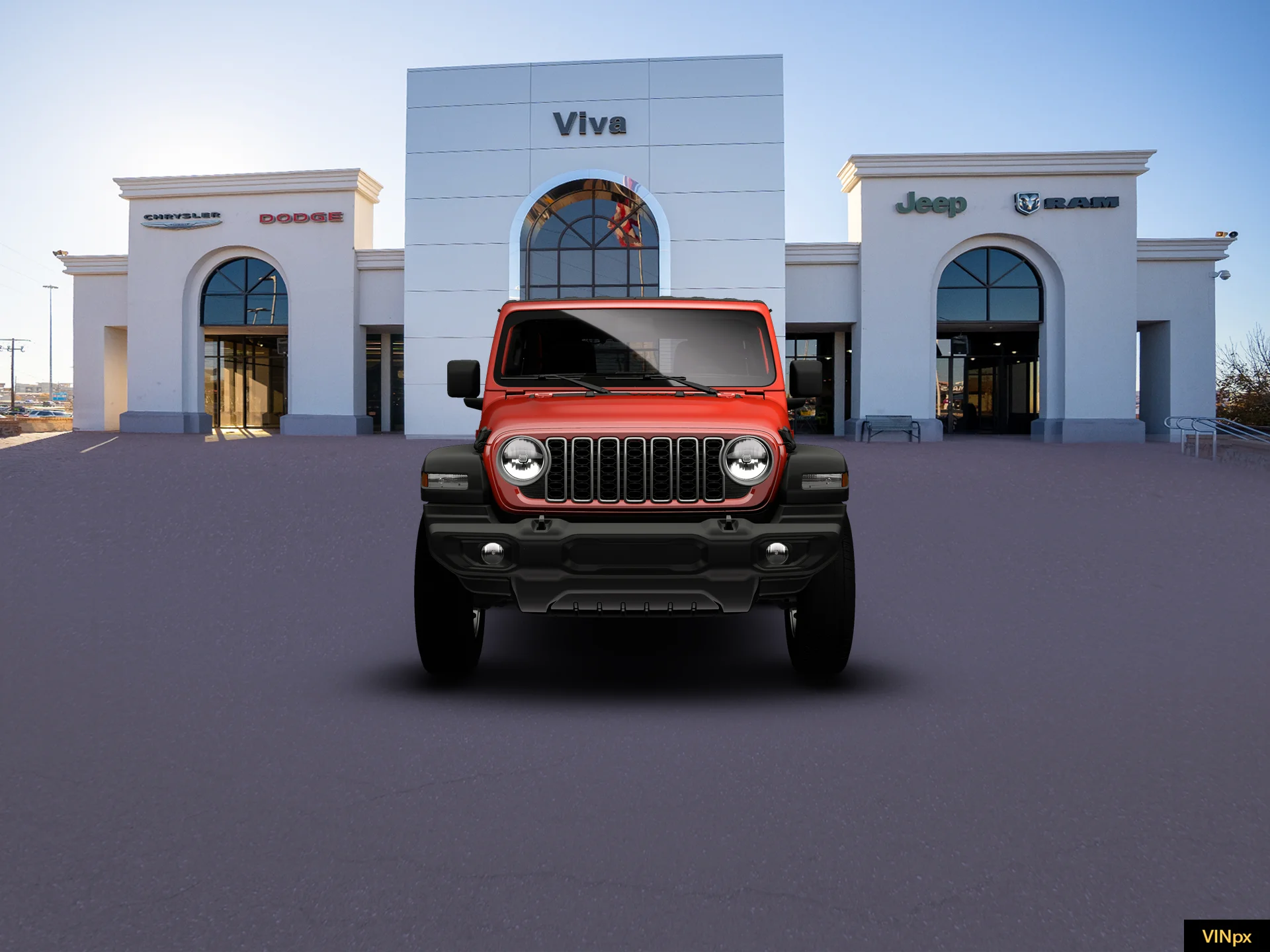New 2026 Firecracker Red Clear-Coat Exterior Paint Jeep Sport image 24