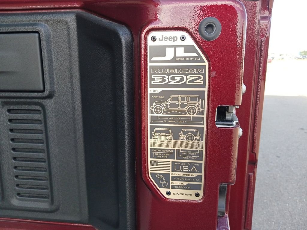 Used 2022 Red Jeep Unlimited Rubicon 392 image 30