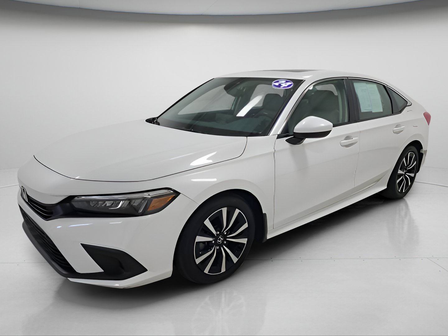 Certified Used 2024 Platinum White Pearl Honda 1.5T 4D EX image 38