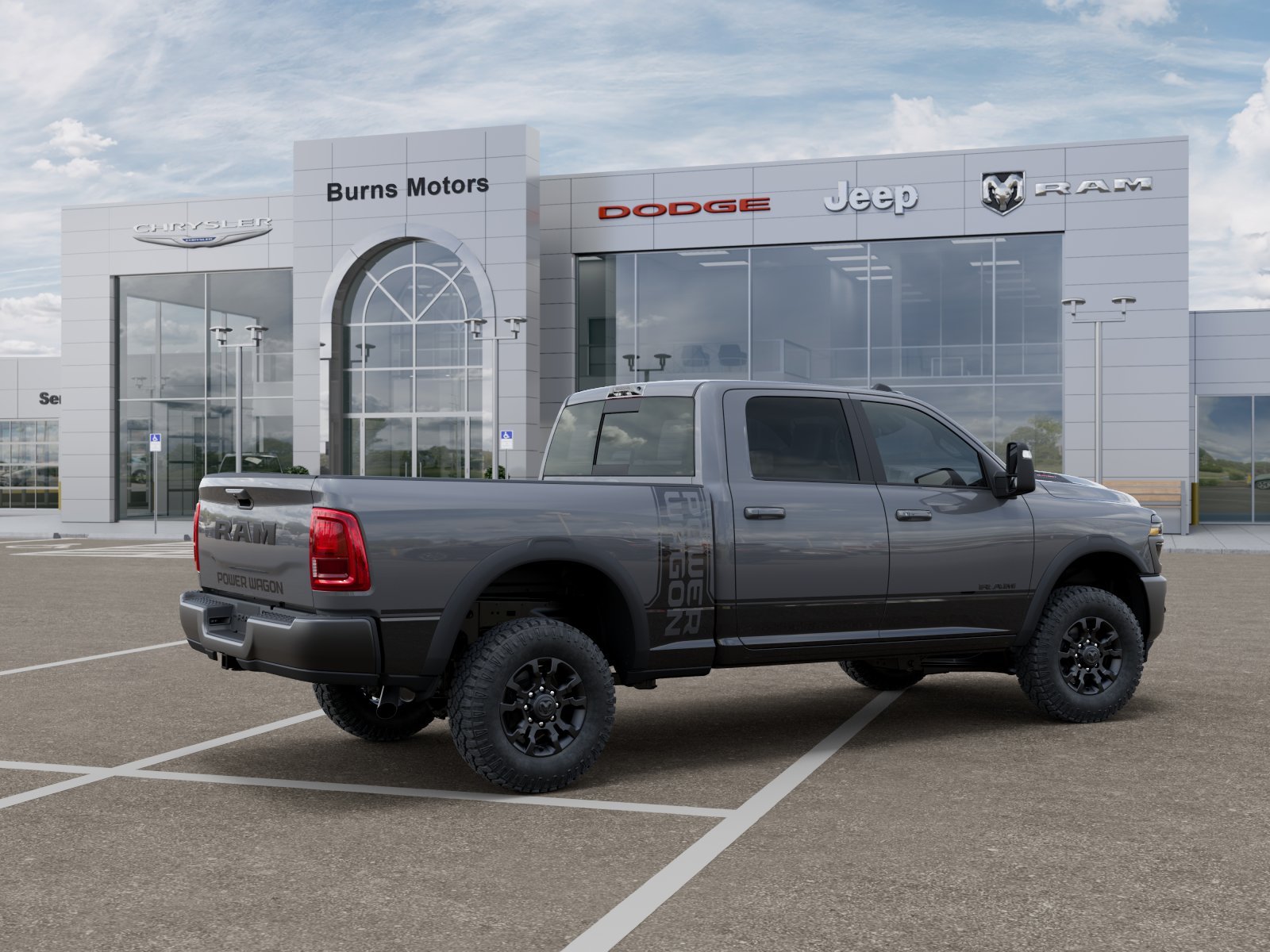 New 2026 Ceramic Gray Clearcoat RAM Power Wagon image 30