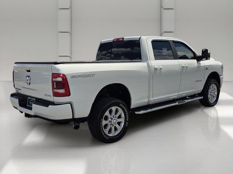 Used 2024 Pearl White RAM LARAMIE 4X4 CREW CAB 6