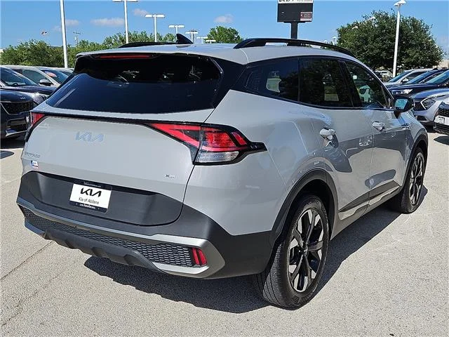 Used 2023 Gravity Gray KIA X-Line All-Wheel Drive image 4