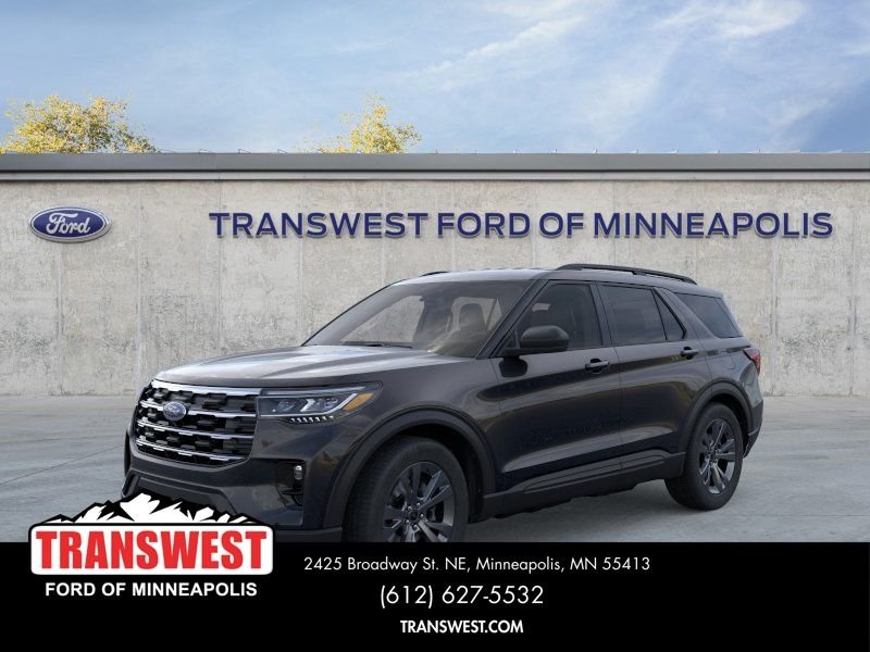 New 2026 Agate Black Metallic Ford Active image 1