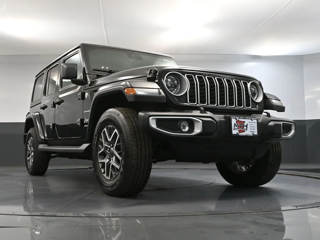 Certified Used 2024 Black Jeep Sahara image 48