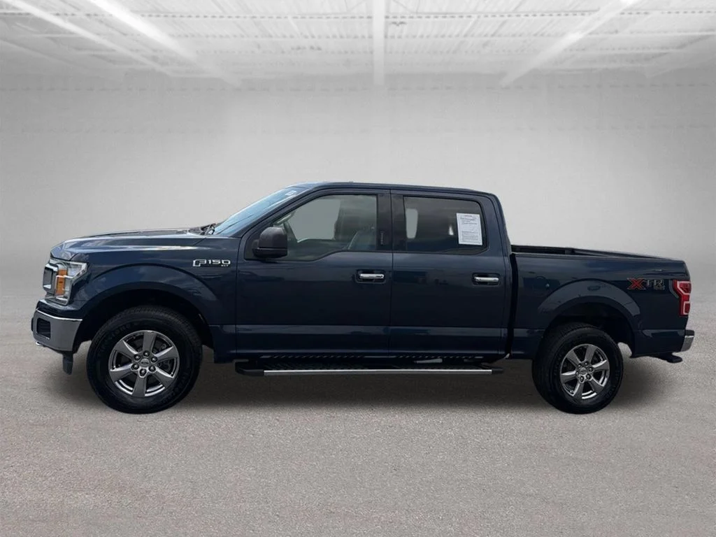 Certified Used 2019 Blue Jeans Metallic Ford XLT image 6