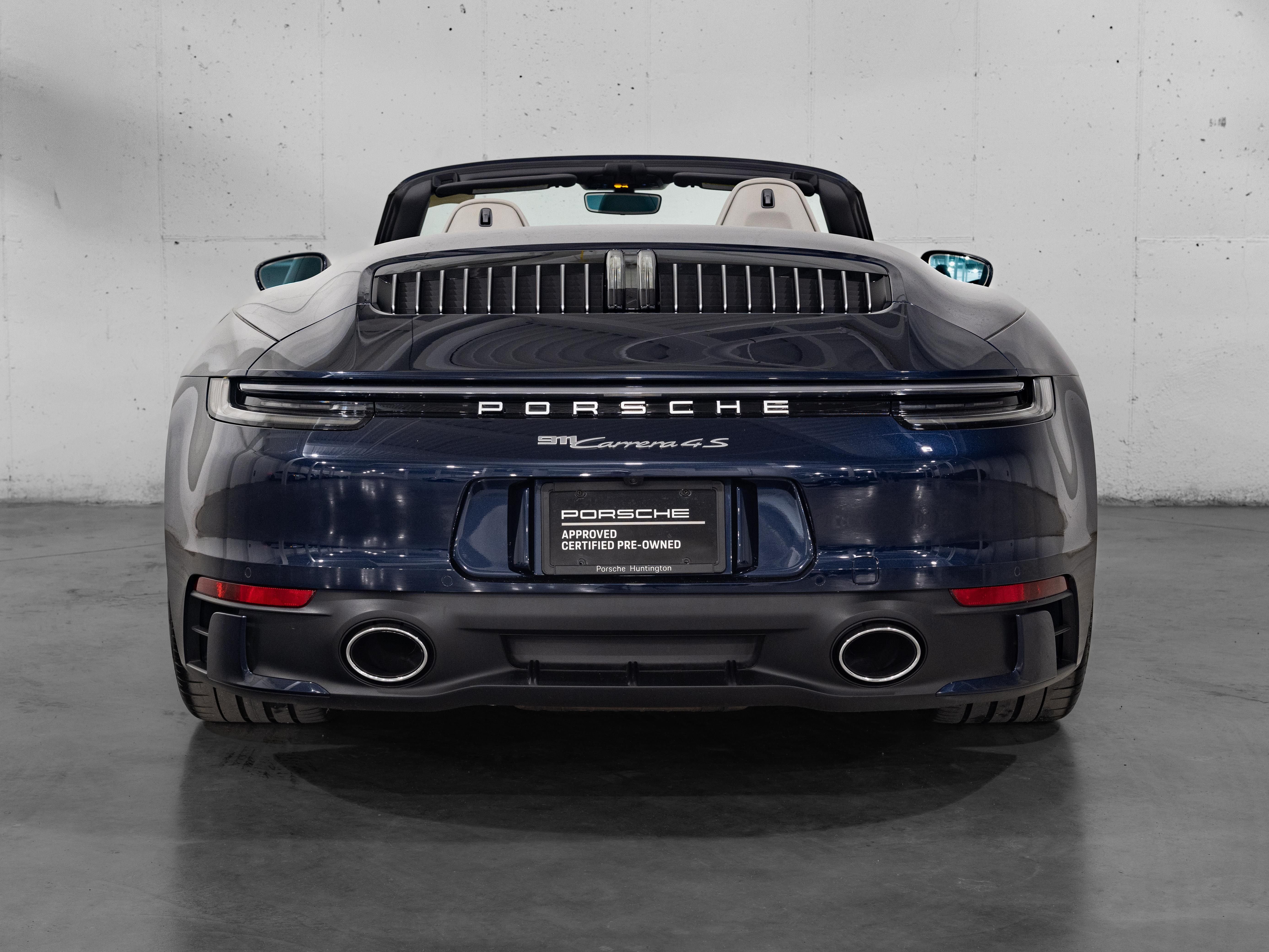 Certified Used 2020 Blue Porsche Carrera 4S image 9