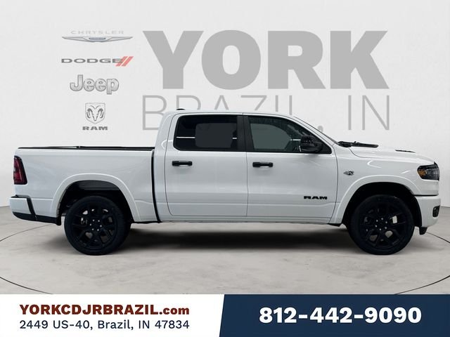 New 2026 Bright White Clear-Coat Exterior Paint RAM Laramie image 6