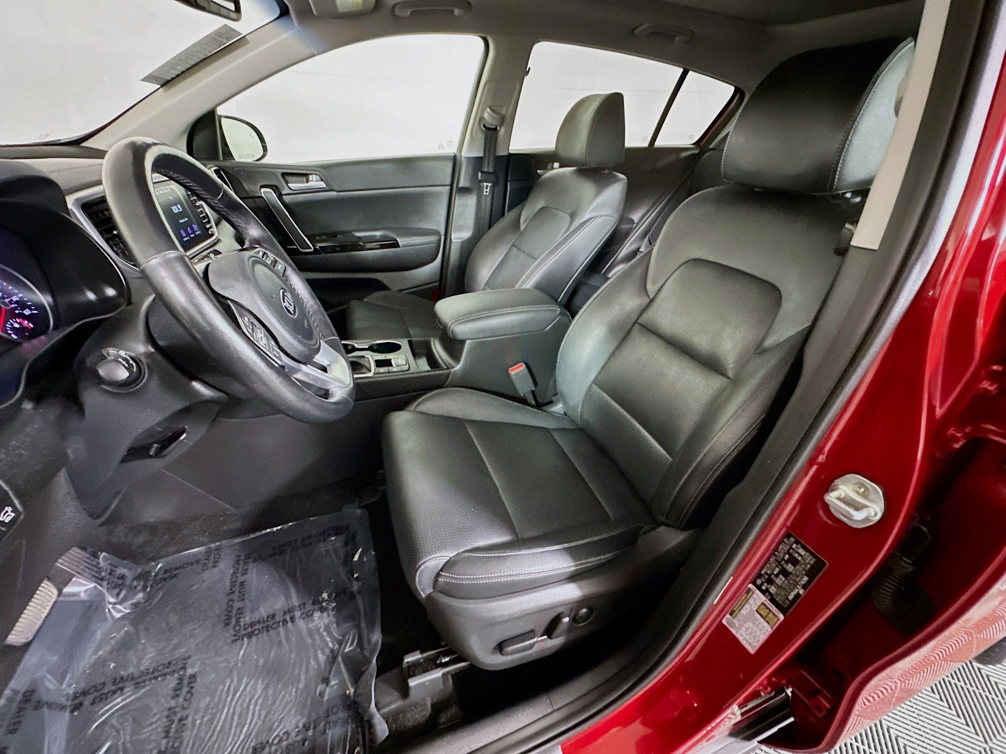 Used 2020 Hyper Red Kia EX image 12