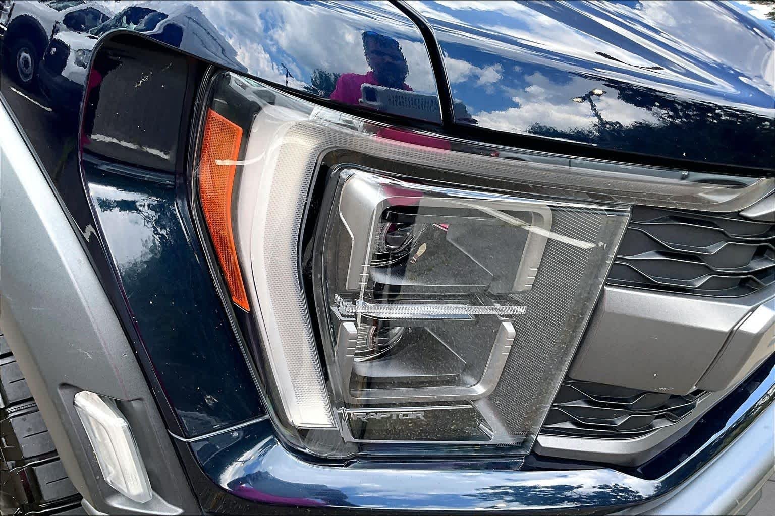Used 2022 Antimatter Blue Metallic Ford Raptor image 27