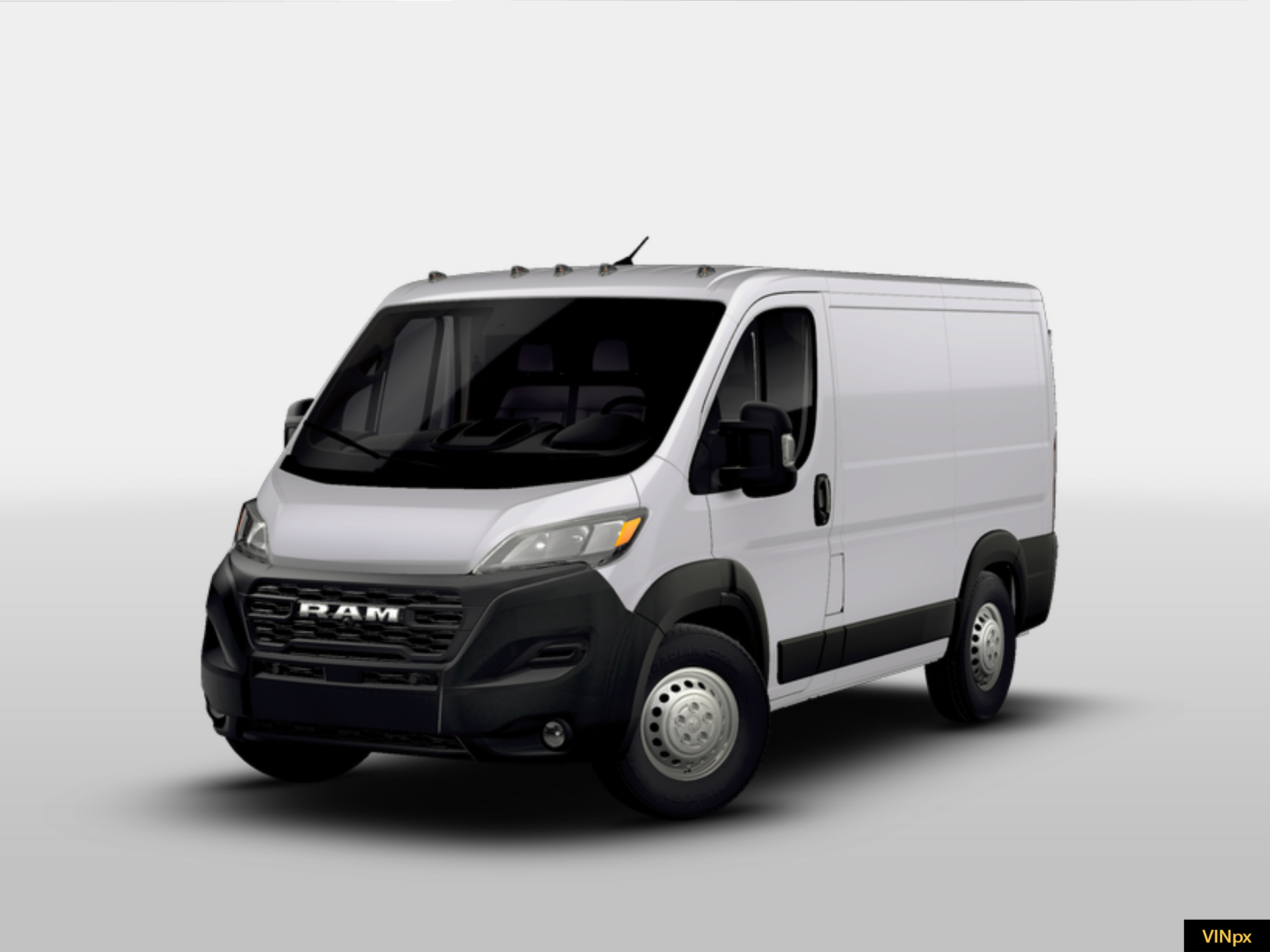 New 2026 Bright White Clear-Coat Exterior Paint RAM Tradesman image 1