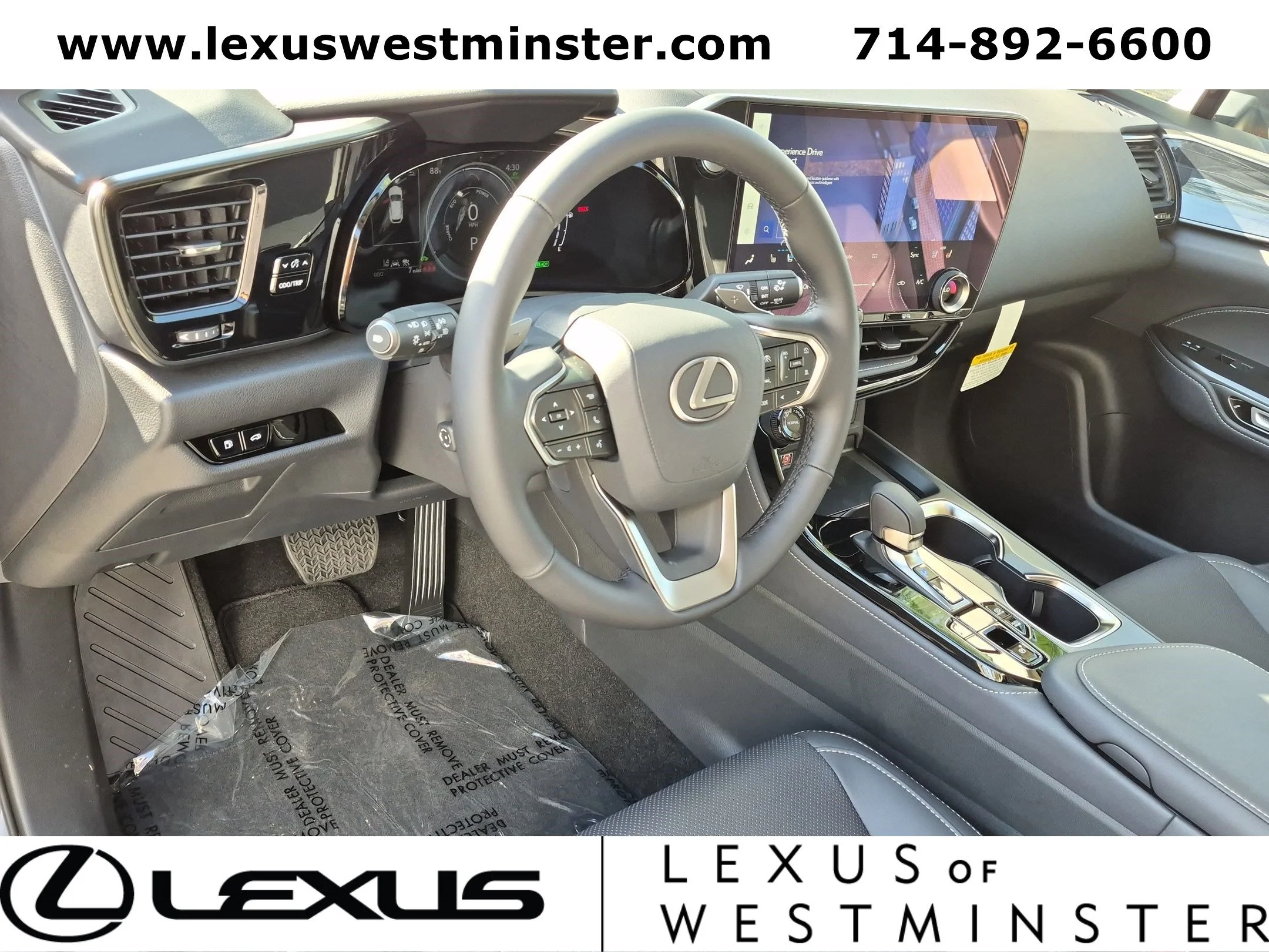 New 2026 Atomic Silver Lexus NX 450h+ PREMIUM AWD image 10
