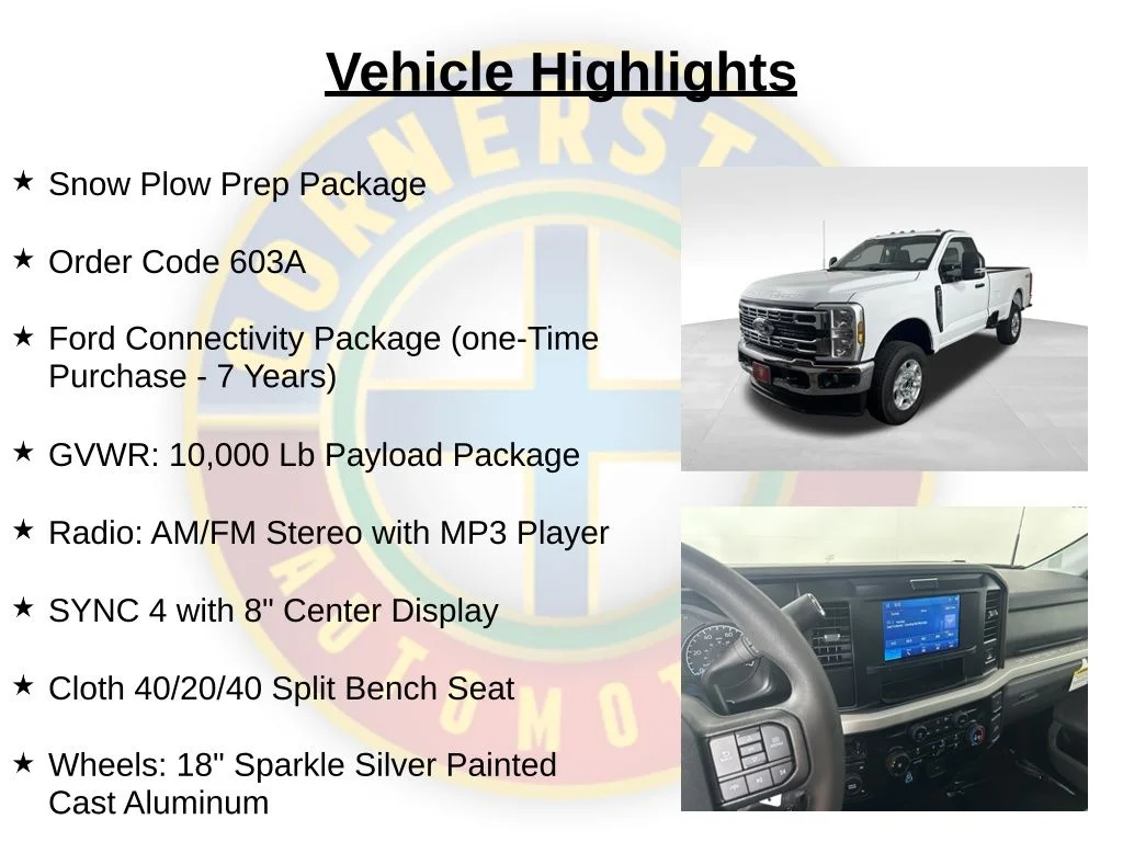 New 2026 Oxford White Ford F-250® XLT image 2