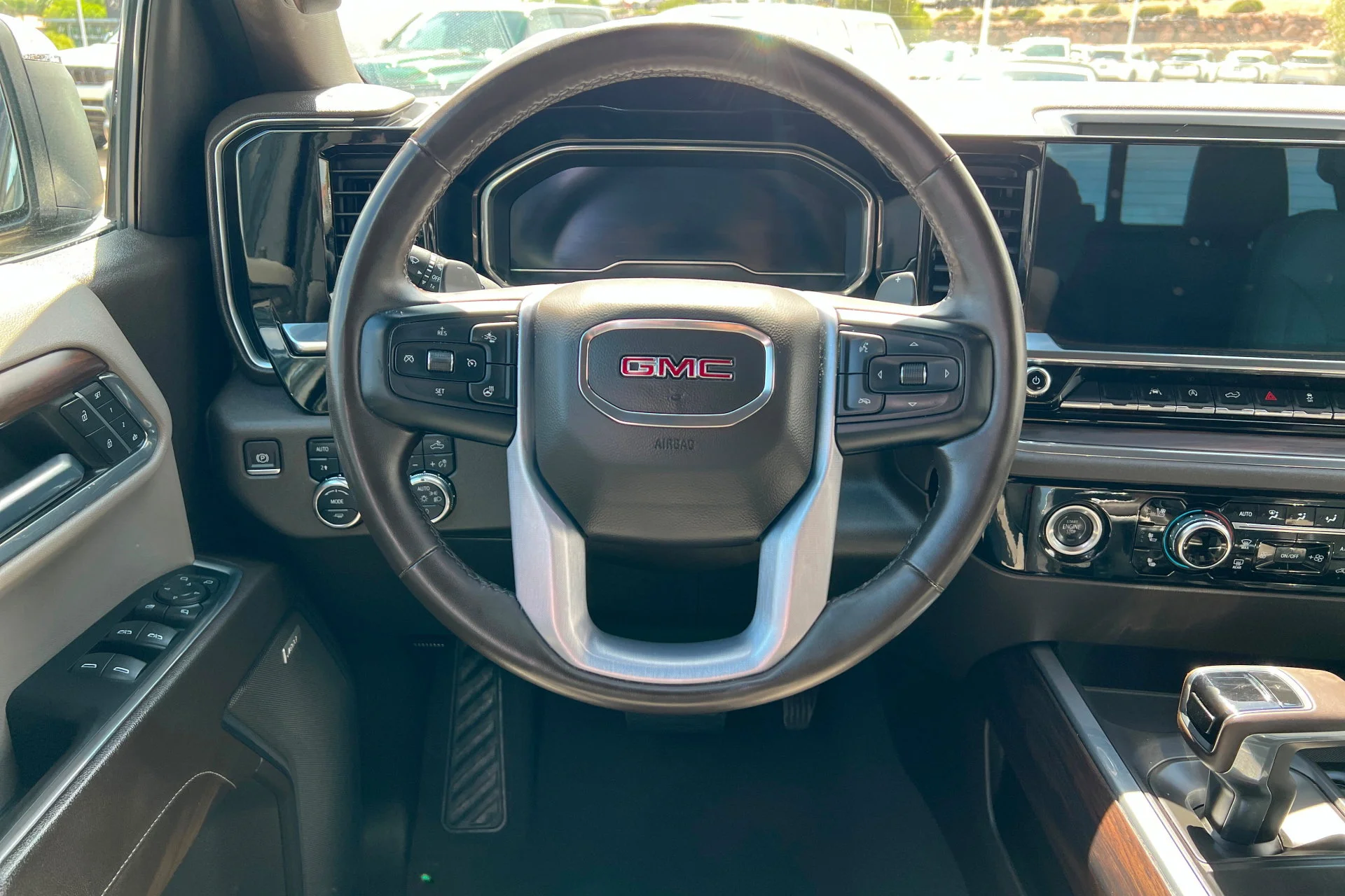 Used 2023 Titanium Rush Metallic GMC SLT image 12