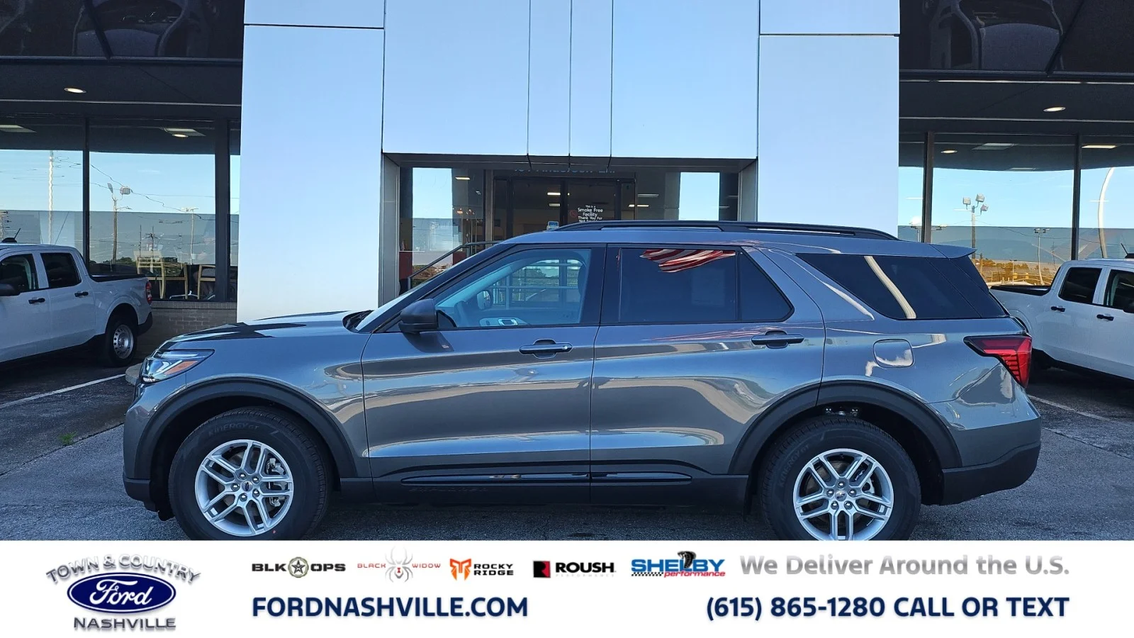 New 2026 Carbonized Gray Metallic Ford Active RWD image 1